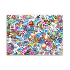Sticker Bomb Sheet Surfing Surf Design Vinyl Wrap Car Bike Scooter Laptop Skate Kids #10907 (A3 29cm x 42cm)