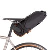 Saddle Bag ( 8 litres) Black/Orange