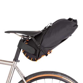 Saddle Bag ( 8 litres) Black/Orange