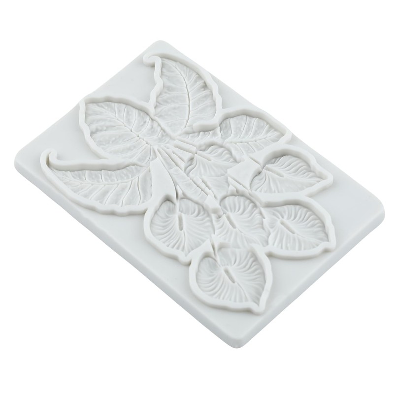 TAOXIBEI Leaf Polymer Clay Molds Monstera Leaf Silicone Mold
