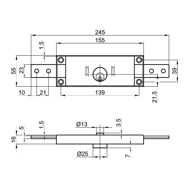 Locks YALE Central Locking