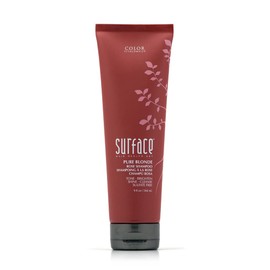 SURFACE Hair Pure Blonde Rose Shampoo – Sulfate-Free, Paraben-Free Cleansing, Shine, Tone & Enhance - 9oz