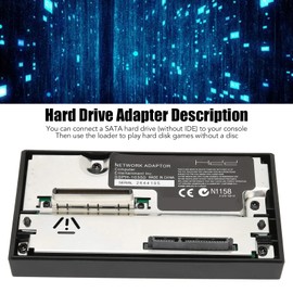SATA Interface HDD Adapter for PS 2, SATA Interface Network Adapter HDD Hard Disk Adapter Set and FMCB Version 1.953 Memory Card 64 MB Frees McBoot