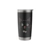 Blep. Minimalist cat motif Stainless Steel Insulated Tumbler