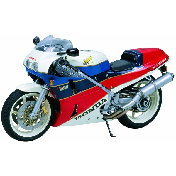 TAMIYA 300014057 14057 Honda VFR750R 1:12 Motorbike Model Kit, Brown