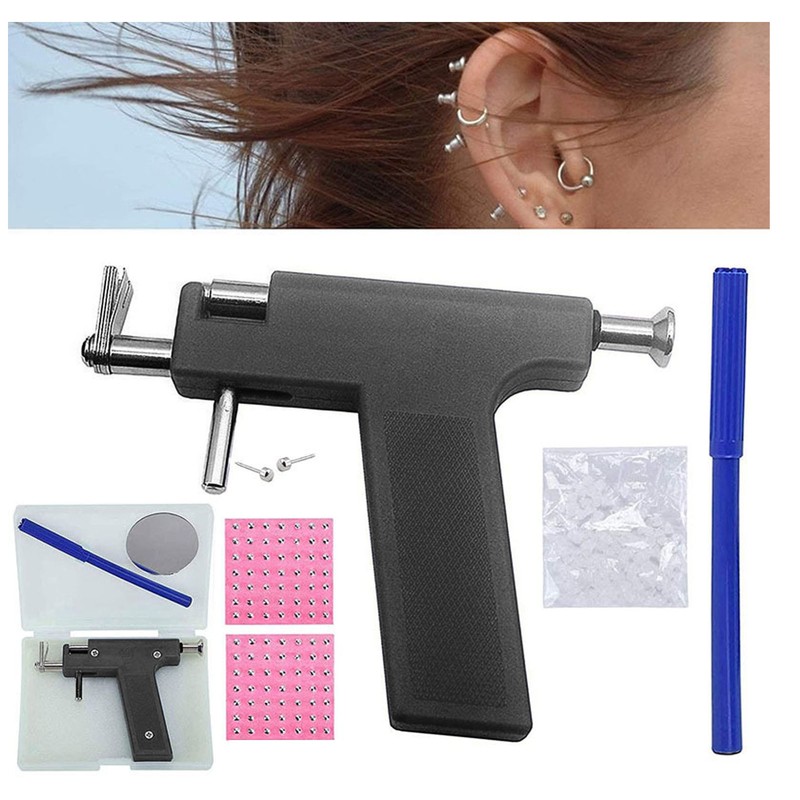 Ear Piercing Tool Professional Nose Lip Navel Piercing Machine with
