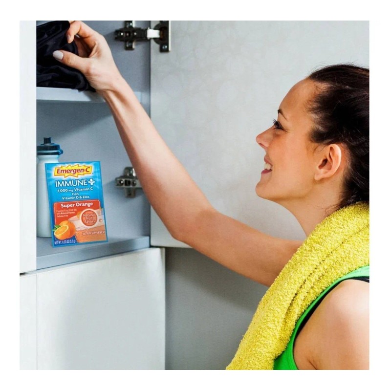 Emergenc Vitamina C Antioxidantes Electrolitos Vitamina B / 50 sobres