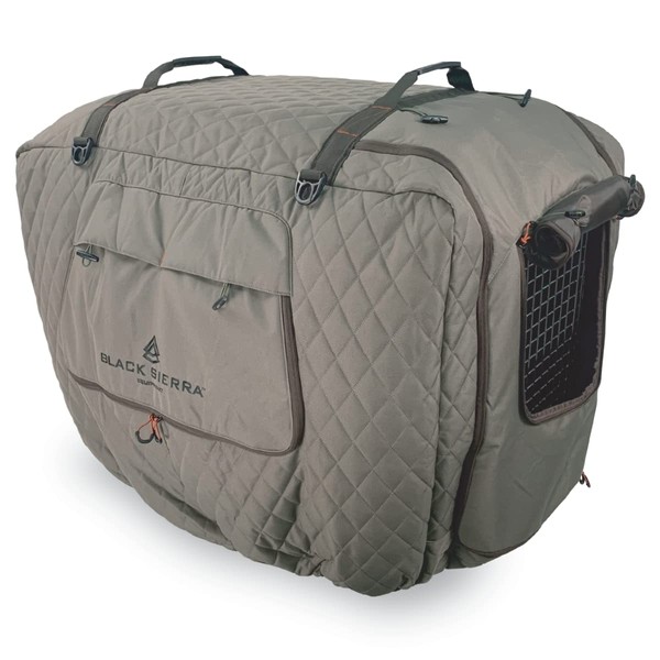 Dog Crate Cover for Camping, Travel, Insulated Crate Cover 38