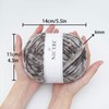 NICEEC 300g Soft Chenille Yarn Blanket Yarn Velvet Yarn for