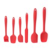 6PCS Set Silicone Spatula Cream Butter Scraper Brush Spoon Kitchen