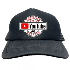Unbranded CERTIFIED YOUTUBE WRAPPER FUNNY Trucker Hat Cap Foam Baseball HF0243
