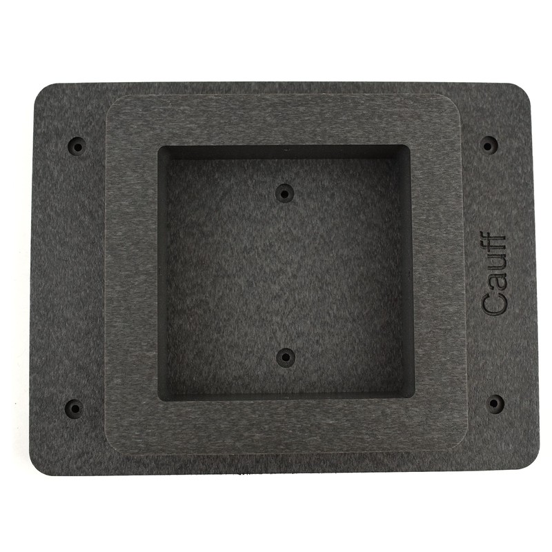 Post Mount Adapter for 4x4 Post, Bird House, Mailbox, Stainless