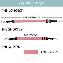 Gowjaw 1 Pack Shoulder Strap, Light Pink, 1 Pack-Light Pink