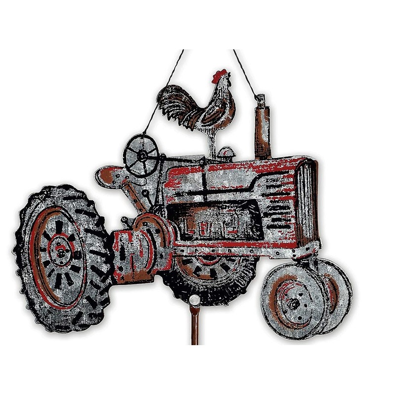 Sunset Vista Designs 92883 Barnyard Wind Chime, Tractor