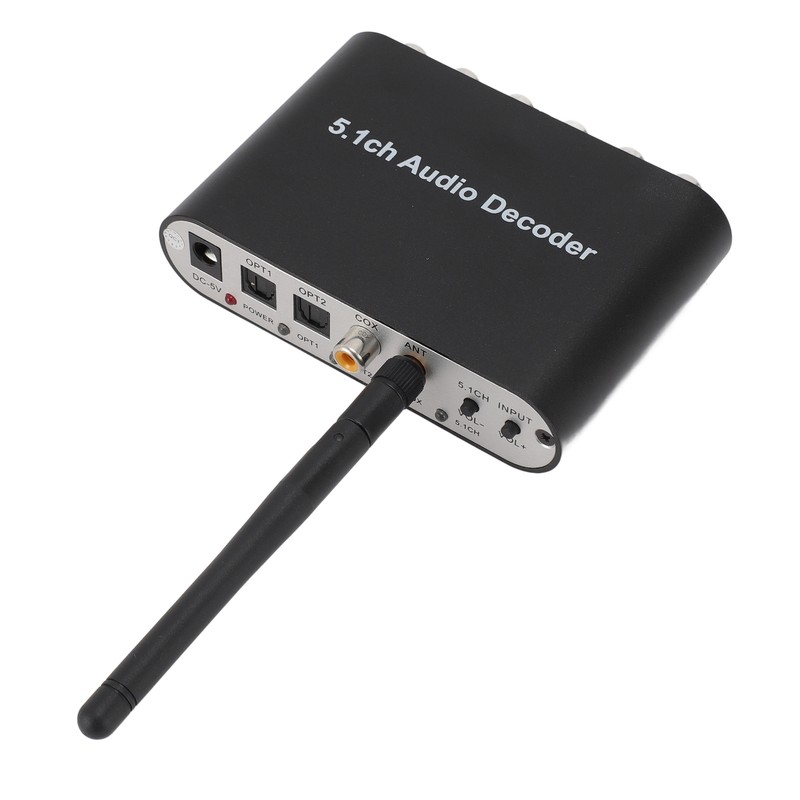 5.1 Channel Digital Sound Decoder Professional Bluetooth 5.0 Optical SPDIF