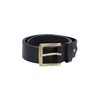 Gusti Leather Belt - Jori Simple Leather Belt with Golden