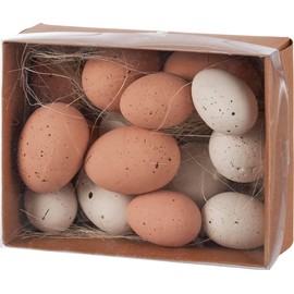 Primitives by Kathy Decorative Eggs - Brown & Speckled
