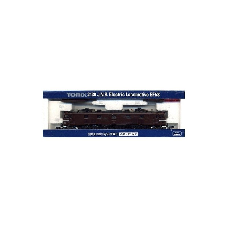 N gauge vehicle EF58 (H Rubber Window, Brown) 2130 