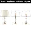 Filltown 10 Inch Lamp Harp 2 Set, Detachable Lamp Shade