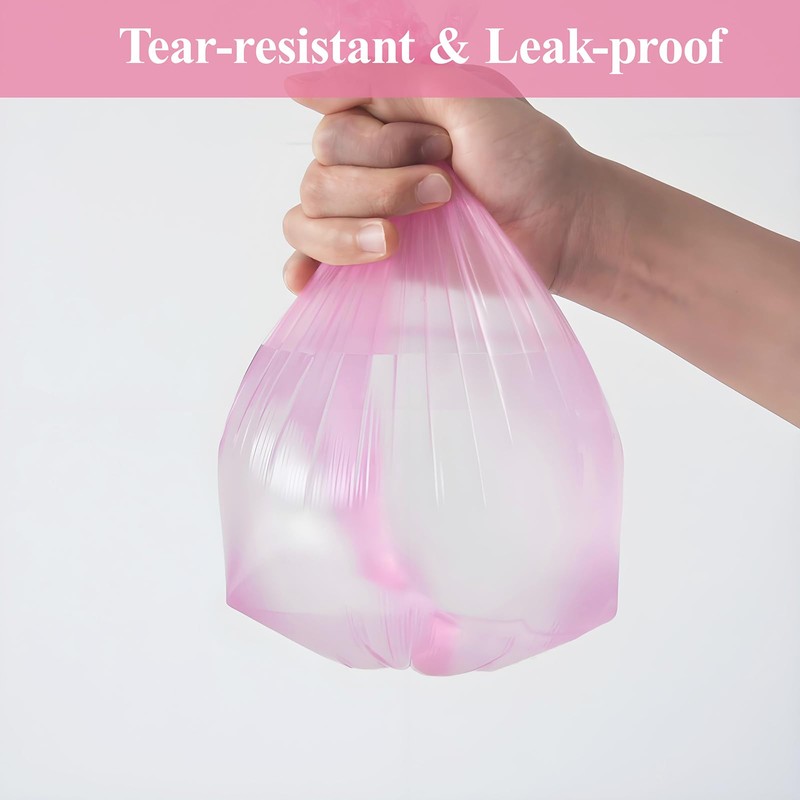 200 Pack Small Garbage Bags- Perfect for Desktop Trash Cans