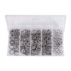 Ejoyous Fishing Split Rings Split Rings Stainless Steel 200 Pieces