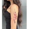 HB744X Cp03 Temporary Japanese Cherry Blossom Tattoo Butterfly Tattoo Fake