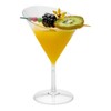 Restaurantware 2 Ounce Margarita Glasses 20 Disposable Martini Glasses -