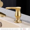 GAGALIFE Kitchen Sink Soap Dispenser Brushed Gold, Under Sink Soap