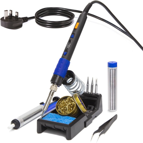 YIHUA 928D-III Portable Digital Soldering Iron Kit with Temperature Stabilization