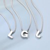 Candyfancy 1.0mm 18 inch 925 Sterling Silver 26 Small Letters