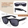 OKH Classic Retro Frame Unisex Bifocal Reading Sunglasses Sunglasses for