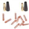 14 Pcs Flux Core Gasless Nozzle Tips Kit, 0.9mm Heat