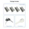 4 Pack Lock Cylinder for Yakima SKS Car Rack System