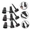 Operitacx 3 Sets Durable Plastic Pump Nozzles for Inflatable Air