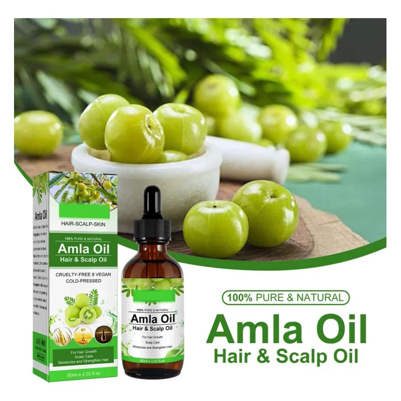 Mzl Aceite Capilar Amla Oil For Crecimiento Cabello