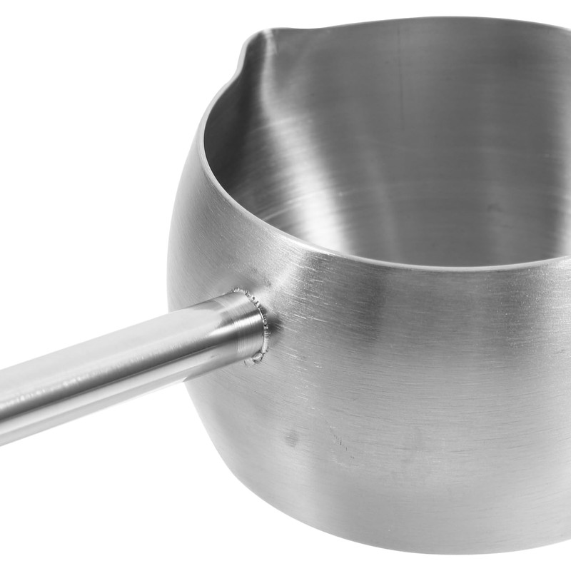 Luxshiny Stainless Steel Soup Ladle With Pour Spout Long Handle