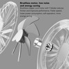 Neck Fan USB Rechargeable Battery 3 Speed Portable Handheld Vertical