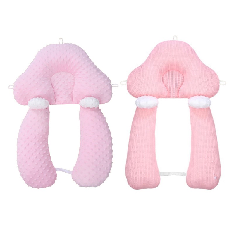 Toddler Neck Pillow Stable Support Safe Soft Breathable Cotton Fabric