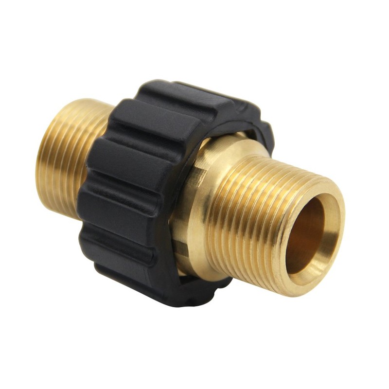 Twinkle Star Pressure Washer Hose Quick Connector, M22 Metric Male