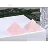 GUJOXILA GUJOXILA Rose Quartz Crystal Energy Tower Healing Crystal Gifts