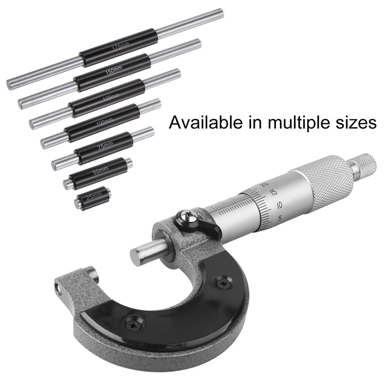 QUARKZMAN Standard Measuring Rod 75 mm Caliper Micrometer Calibration Block