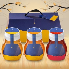 Natural Ranked Honey Gift Set of Mungyeong Youth Farmers in Gyeongbuk / 경북문경 청년농부의 천연숙성 벌꿀 선물세트 3종 4호