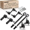 A-Premium Set of 8, Rear Sway Bar Link, Front Lower