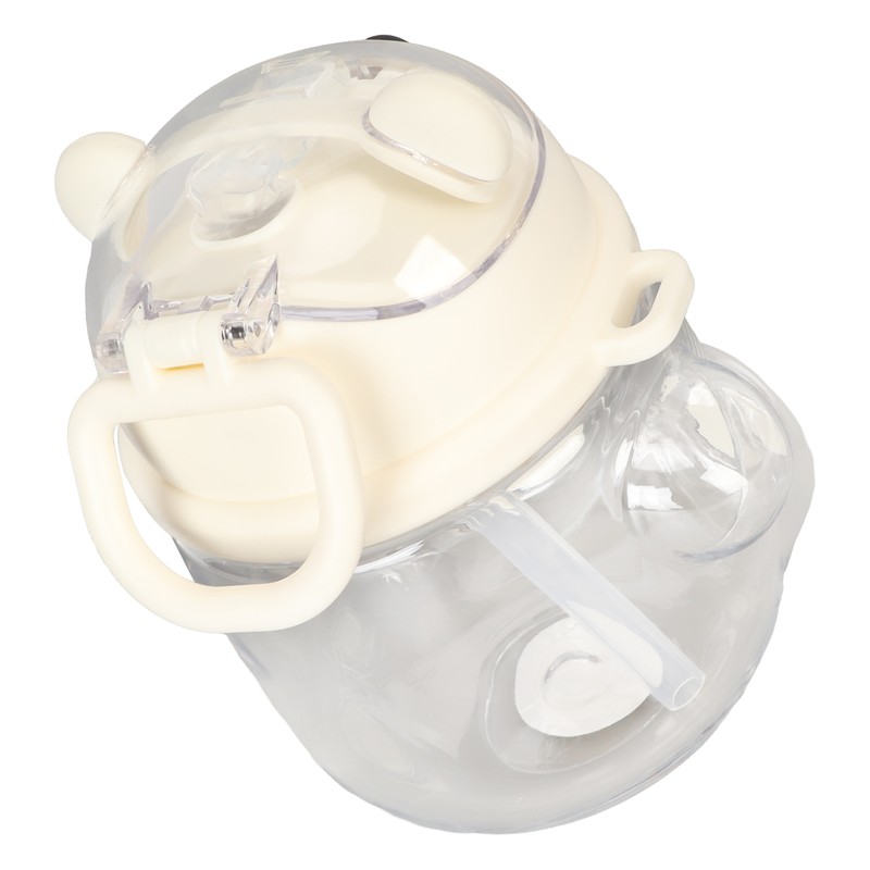 700ml Bear Water Bottle for Girls Kids with Straw Adjustable