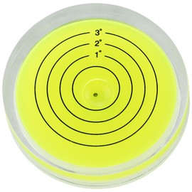JYK Bubble Spirit Level 60x12mm Degree Marked Surface Circular Level Round Levels Bubble Measuring Layout Tools