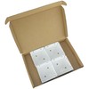 8 PCS Triangle Corner Brackets for Furniture Fastening and Connection
