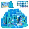 Jooyflares Magnetic Blocks [150PCS 1inch/2.5cm] Magnetic Building Blocks for Toddlers,STEM