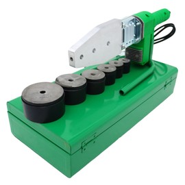 INTSUPERMAI Plastic Water Pipe Welder Hot Melt Machine with Digital Readout Plastic Water Pipe Welder for PP/PP-R/PE/PP-C Pipe 110V 800W
