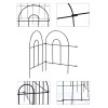 Refresh Modern Goods Premium Rustproof Metal Wire Garden Fence Landscape