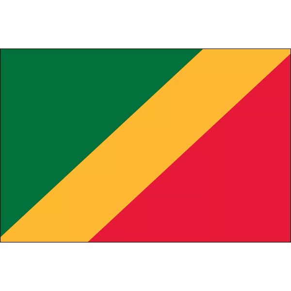 World Flags Direct 3x5 Foot (90x150 cm) Congo Republic Polyester